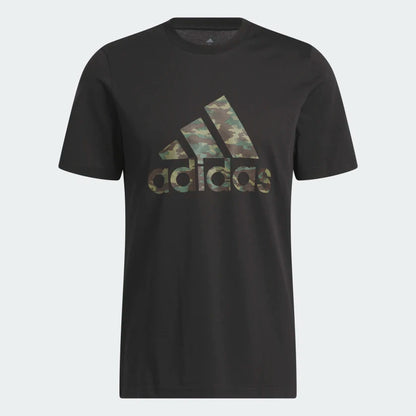 AA-K18 (Adidas camo short sleeve tee black) 22392305 ADIDAS