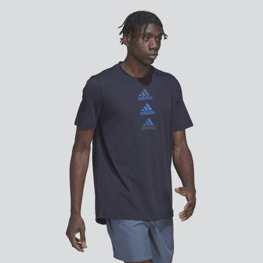 AA-A17 (Adidas designed to move logo tee legend ink) 112292560 ADIDAS