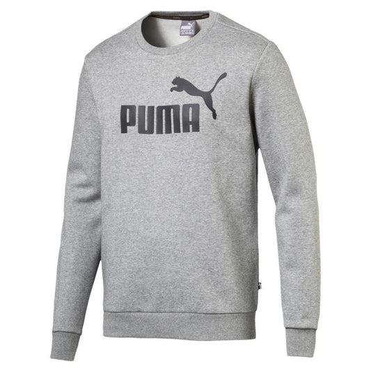 PA-Y2 (Ess logo crew sweat fl big logo grey) 72093500 - Otahuhu Shoes