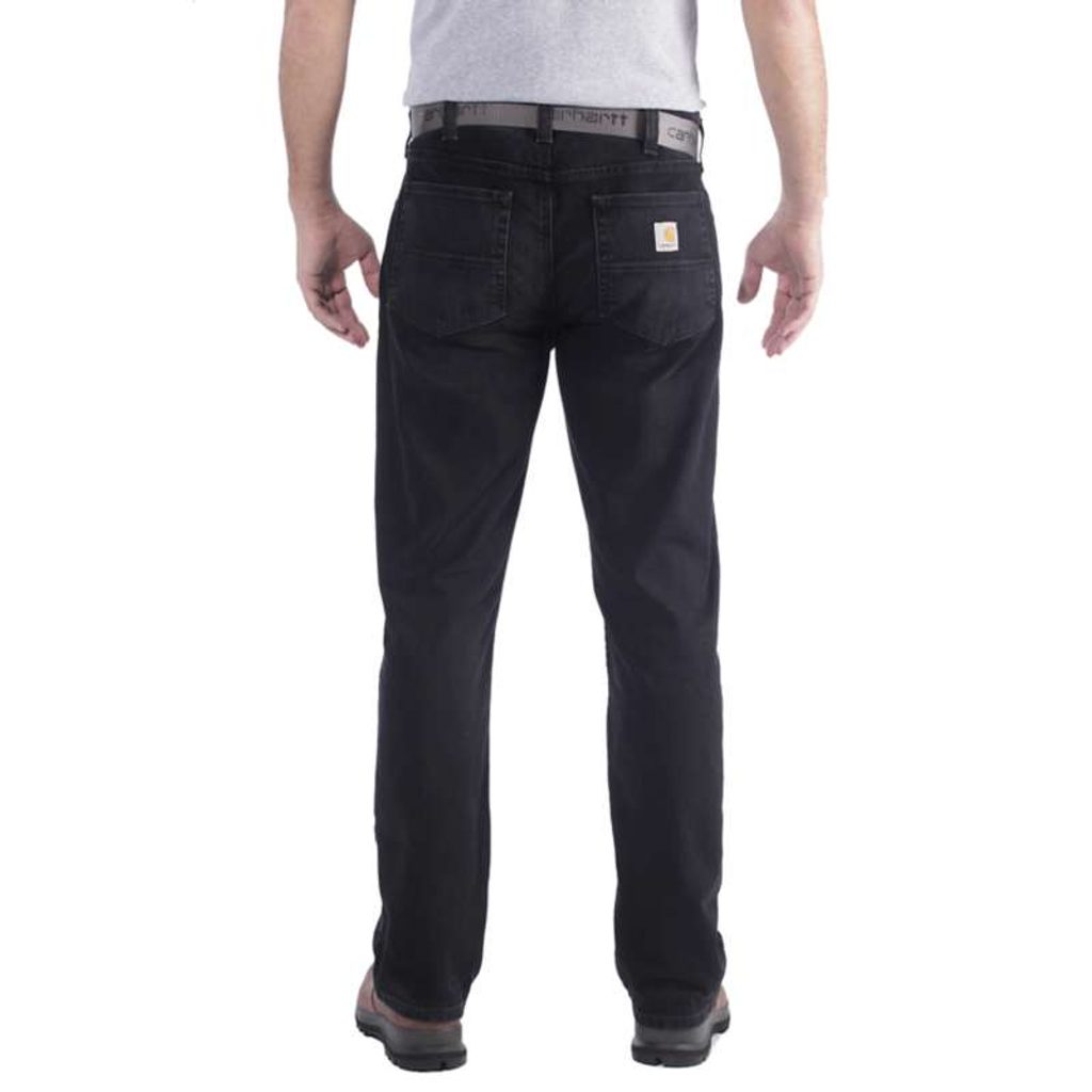 CHA-B4 (CHA-B4 (Carhartt rugged flex relaxed straight jeans dusty black) 12296052 CARHARTT