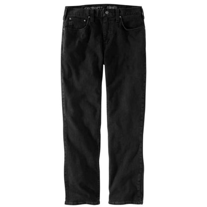 CHA-B4 (CHA-B4 (Carhartt rugged flex relaxed straight jeans dusty black) 12296052 CARHARTT