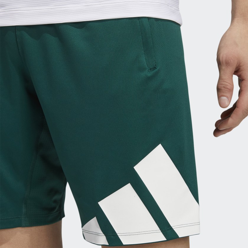 AA-V12 (Adidas 4krft shorts collegiate green/white) 112193070 ADIDAS