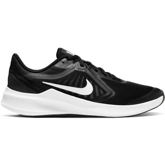 N-Y118 (Nike downshifter 10 gs black/white) 12195115 - Otahuhu Shoes