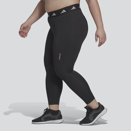 AA-O15 (Adidas tech fit 7/8 tights plus size black/white) 82293585 ADIDAS