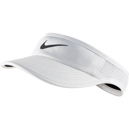 NA-H26 (W nk aerobill fthrlt visor adj white/black) 102091790 - Otahuhu Shoes