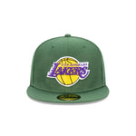 NEC-O38 (5950 La lakers Q222 rifle green otc fitted hat) 62294000 NEW ERA