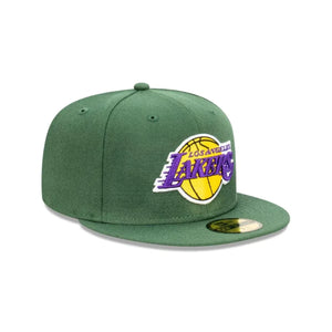 NEC-O38 (5950 La lakers Q222 rifle green otc fitted hat) 62294000 NEW ERA