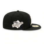 NEC-W37 (5950 Oakland athletics Q222 world series black stn fitted hat) 52294000 NEW ERA
