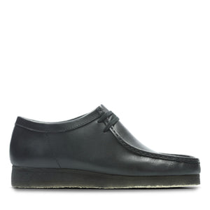 W-L (Wallabee shoe black leather g) 521913100 - Otahuhu Shoes