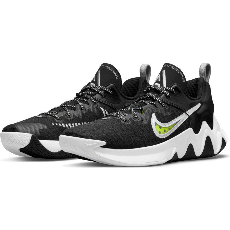 N-O122 (Giannis immortality black/clear white/wolf grey) 72197161 - Otahuhu Shoes