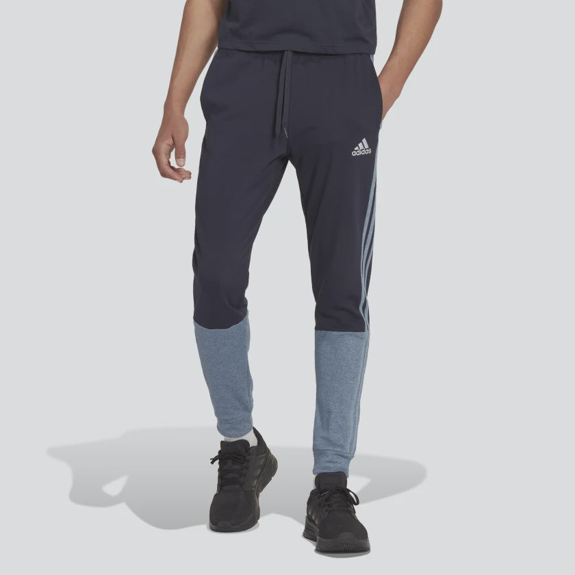 AA-W14 (Adidas essentials Melange french terry joggers legend ink/metallic) 72294605 ADIDAS