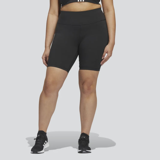 AA-Y17 (OPTIME TRAINING BIKE SHORT LEGGINGS (PLUS SIZE)  Black) 12393070 ADIDAS