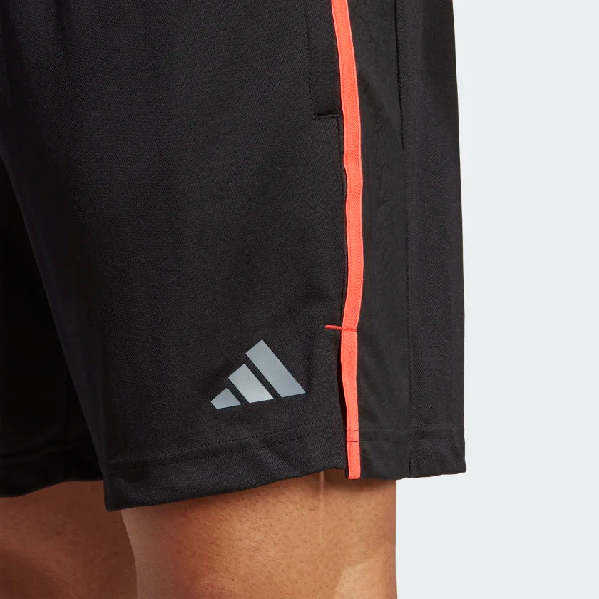 AA-F18 (Adidas workout base shorts black/bright red/transperent)22393840 ADIDAS