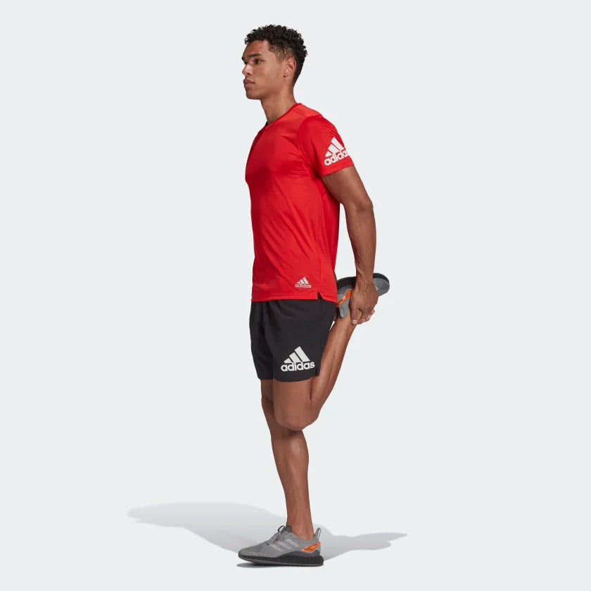 AA-T16 (Adidas run it shorts black/white) 112292305 ADIDAS