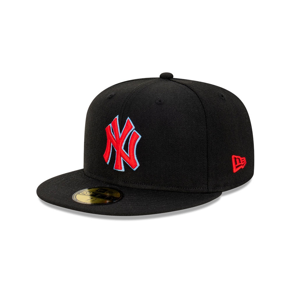 NEC-N47 (New era digicolour new york yankees fitted hat black/scasky) 12394000 NEW ERA