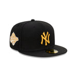NEC-H43 (New era 5950 Noble metals new york yankees black mtg fitted hat) 102294000 NEW ERA
