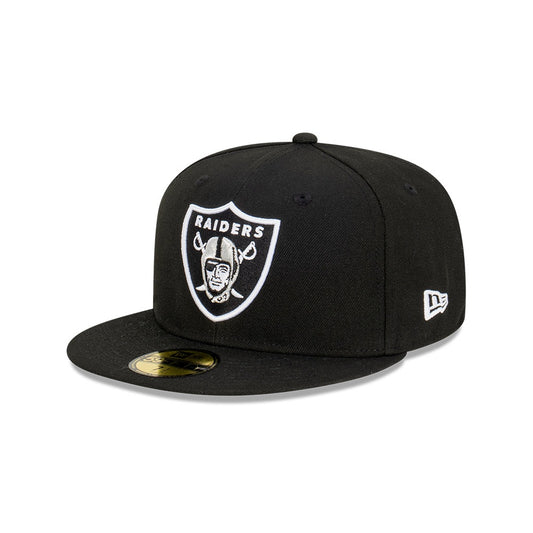NEC-J48 (New era 5950 pro bowl oakland raiders black fitted hat) 32293970 NEW ERA