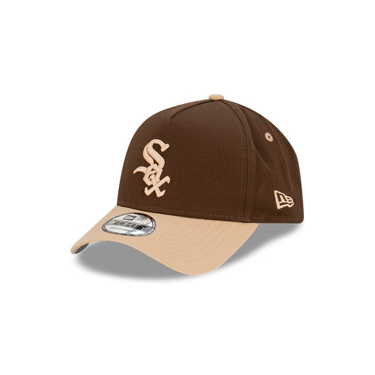 NEC-M46 (New era 940 k frame toffee walnut chicago white sox snap back osfm) 22392450 NEW ERA