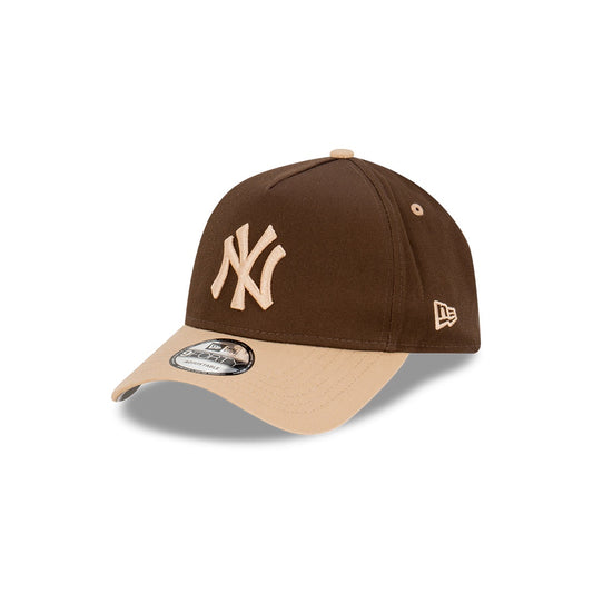 NEC-P46 (New era 940 k frame toffee walnut new york yankees snap back osfm) 22392450 NEW ERA