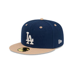 NEC-L50 (New era 5950 ocean khaki la dodgers fitted hat) 52393970 NEW ERA