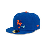 NEC-O49 (New era 5950 subway statue new york mets fitted hat) 42393970 NEW ERA