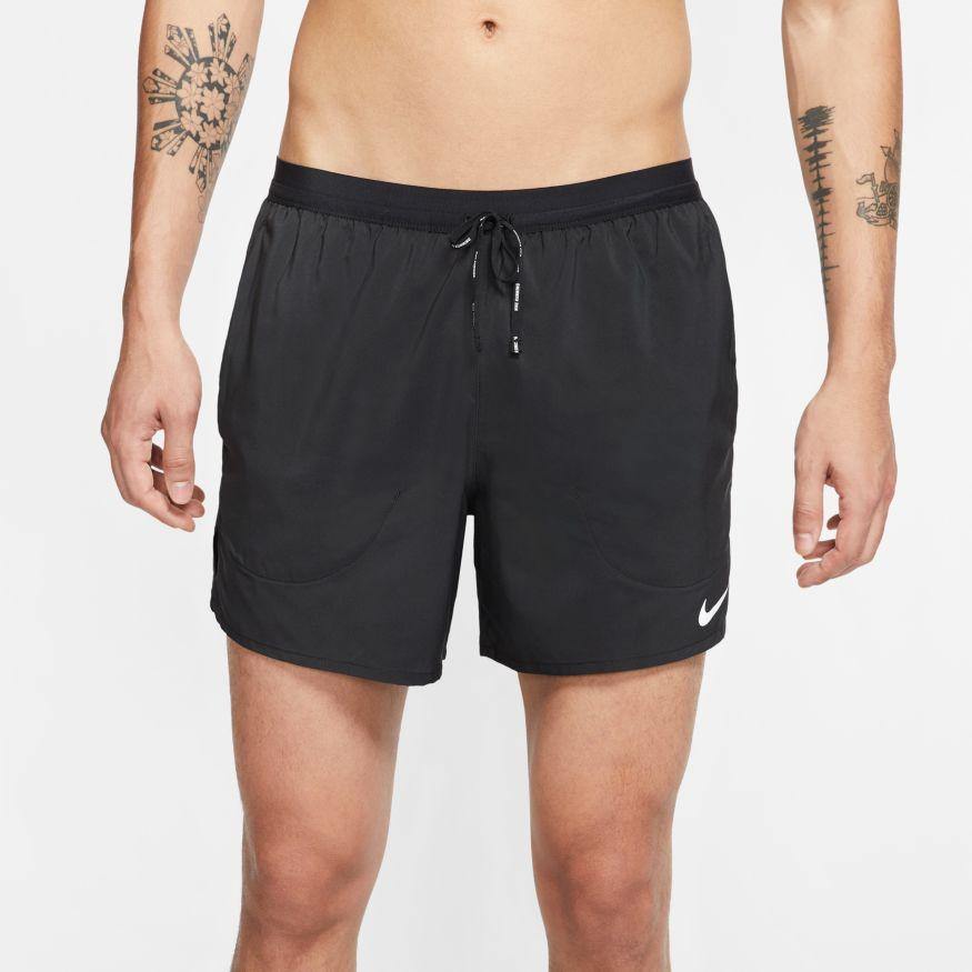 NA-D27 (M nk flex stride short 5in bf black/reflective silevr) 112093581 - Otahuhu Shoes