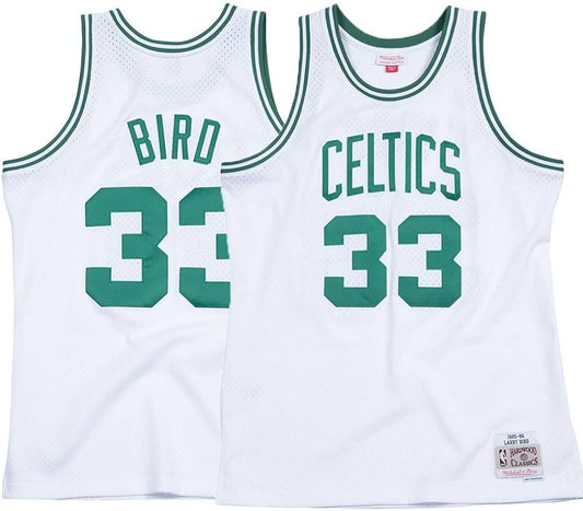 MNA-G34 (Mitchell and ness swingman jersey celtics bird 85-86home white) 122398695