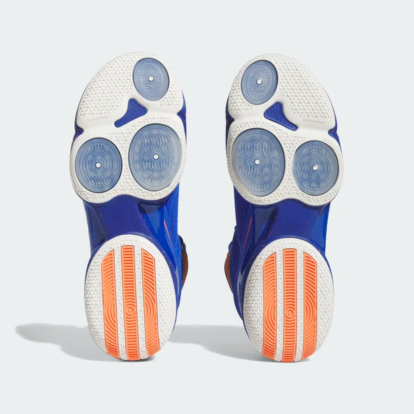 A-P65 (Adidas adizero rose 1.5 restomod shoes blue/core white/team semi sol orange) 322913300 ADIDAS