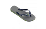HA-S5 (Brazil logo 7671 steel grey/navy blue) 92091400 - Otahuhu Shoes