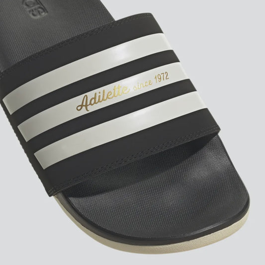 A-Z63 (Adilette comfort black/wonder white/metallic gold) 62293070 ADIDAS