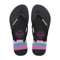 HA-WK6 (SLIM STRIPES 4289 BLACK/PINK CREAM) 91991800 - Otahuhu Shoes