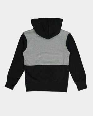 RK-U3 (Air colorblock pullover hoodie carbon heather) 52193700 - Otahuhu Shoes