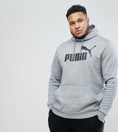 PA-L1 (ESS HOODY FL BIG LOGO MEDIUM GRAY) 81994000 - Otahuhu Shoes