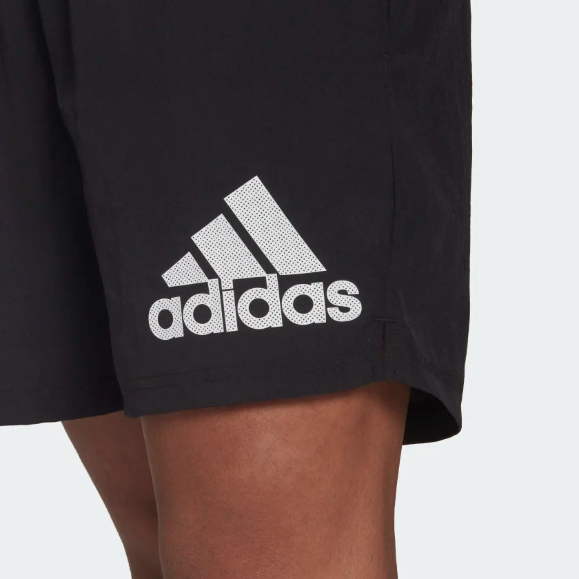 AA-T16 (Adidas run it shorts black/white) 112292305 ADIDAS