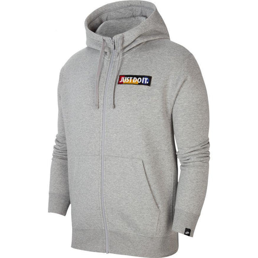 NA-A26 (M nsw jdi hoodie fz flc 365 dark grey/heather) 92094604 - Otahuhu Shoes