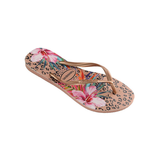 HA-KF5 (KIDS SLIM ANIMAL FLORAL 3544 CROCUS ROSE) 91991300 - Otahuhu Shoes