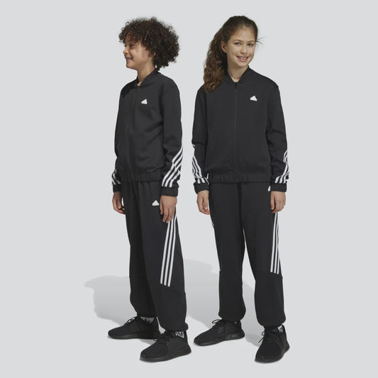 AA-C20 (Adidas future icons 3 stripes tracksuit black/white) 32297165 ADIDAS