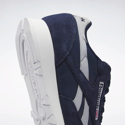 R-A14 (Reebok classic leather vector navy/cold grey/white) 32298185 REEBOK