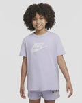 NA-A43 (Nike sportswear futura tee short sleeve oxygen purple/white) 82392046 NIKE