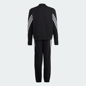 AA-C20 (Adidas future icons 3 stripes tracksuit black/white) 32297165 ADIDAS
