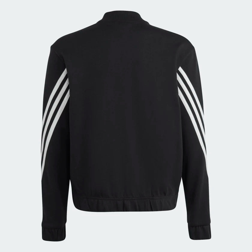 AA-C20 (Adidas future icons 3 stripes tracksuit black/white) 32297165 ADIDAS