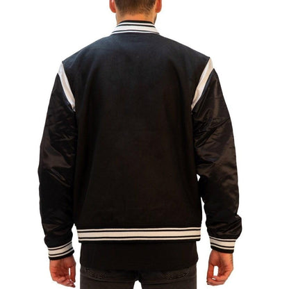 MJA-J1 (College jacket Ny yankees black) 62097826 - Otahuhu Shoes