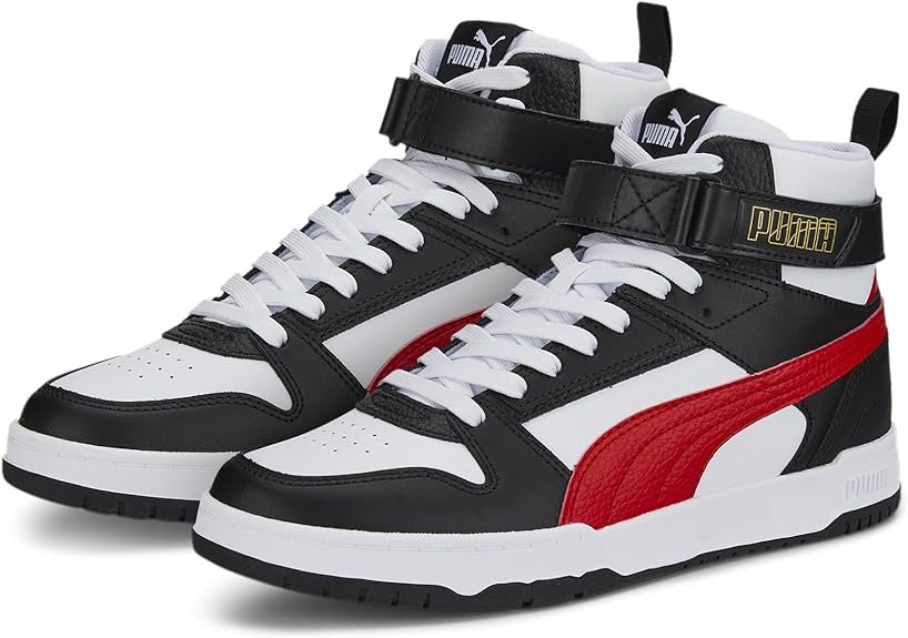 P-W46 (Puma RBD game white/high risk red) 22496500