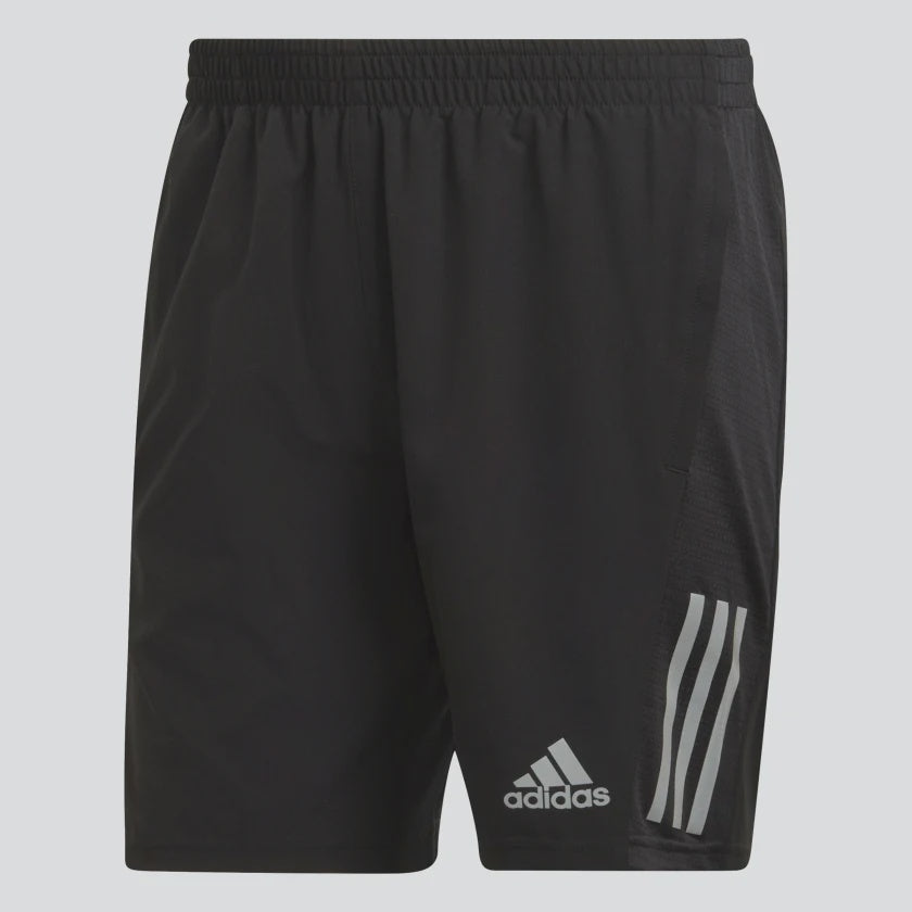 AA-O16 (Adidas own the run shorts black/reflective silver) 112292815 ADIDAS