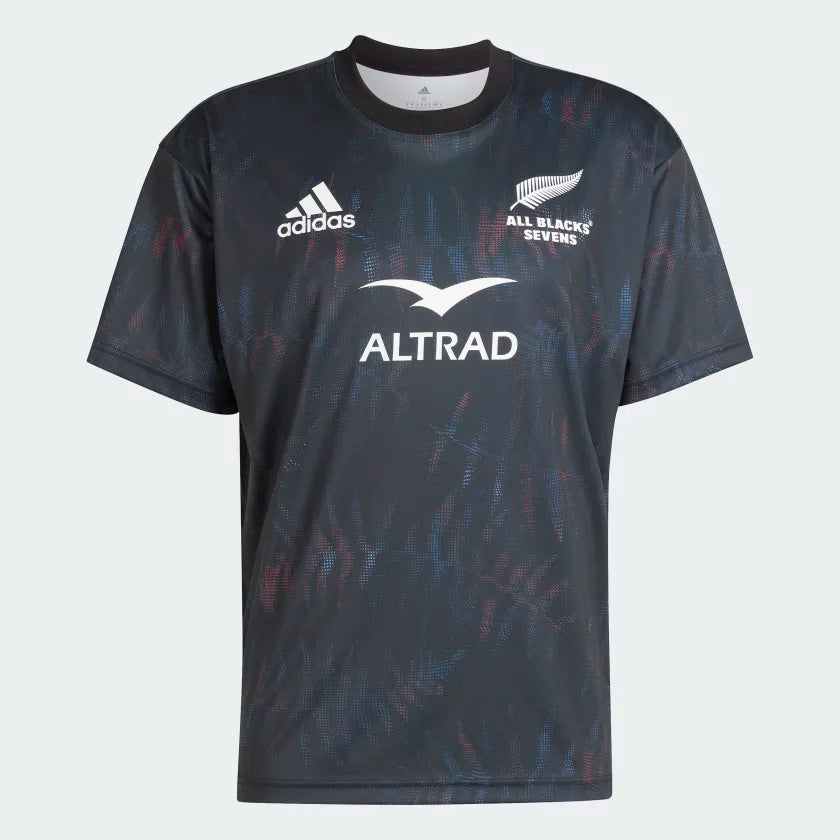 AA-V17 (ALL BLACKS SEVENS HOME JERSEY Black / White) 12394835 ADIDAS