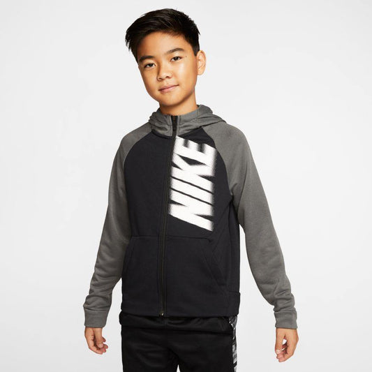 NA-F24 (B nk dry fleece fz gfx black/white) 72093836 - Otahuhu Shoes