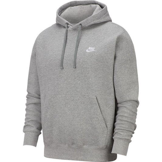 NA-S21 (M Nsw club hoodie po bb dark heather/matte silver/white) 12093581 - Otahuhu Shoes