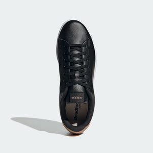 Adidas cloudfoam on sale advantage leather sneakers