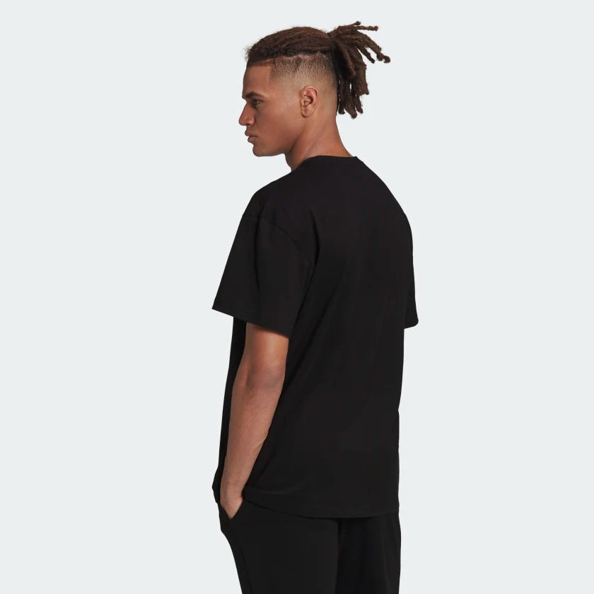 AA-W13 (Adidas essentials feel vivid drop shoulder tee black/white) 32293070 ADIDAS