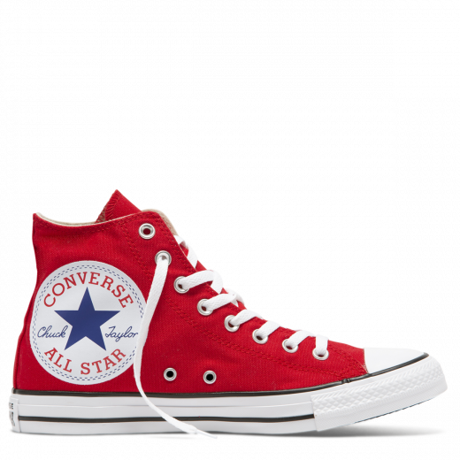 CT-N32 (CT OVERSIZED LOGO HI RED/WHT/BLK) 101993100 - Otahuhu Shoes